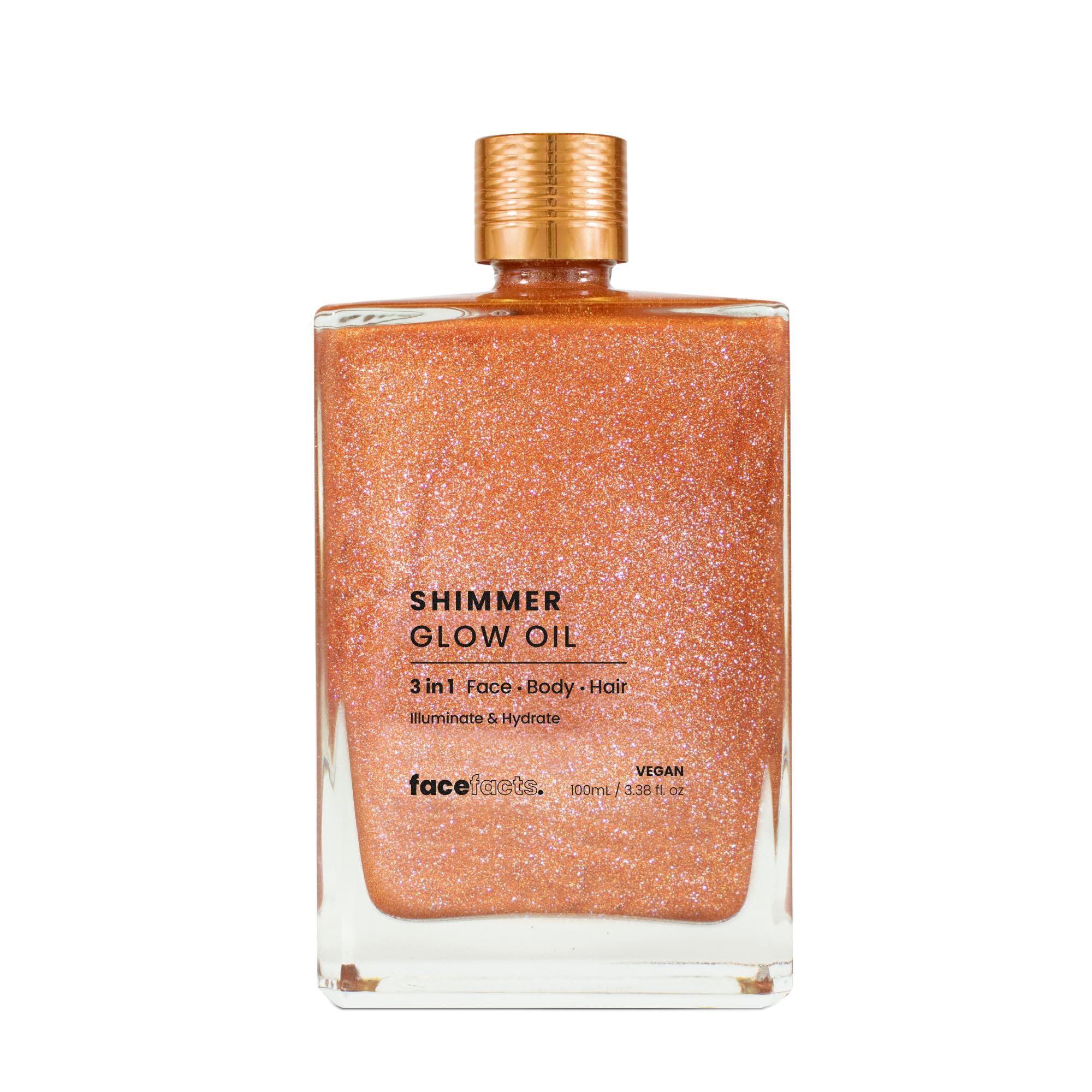 Face FactsShimmer Glow Oil | 3 in 1 Shimmer | 100ml