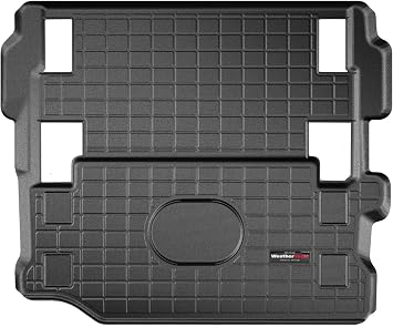 WeatherTech Cargo Trunk Liner for Jeep Wrangler 2-Door, Wrangler 2-Door - Behind 1st Row 401198, Black