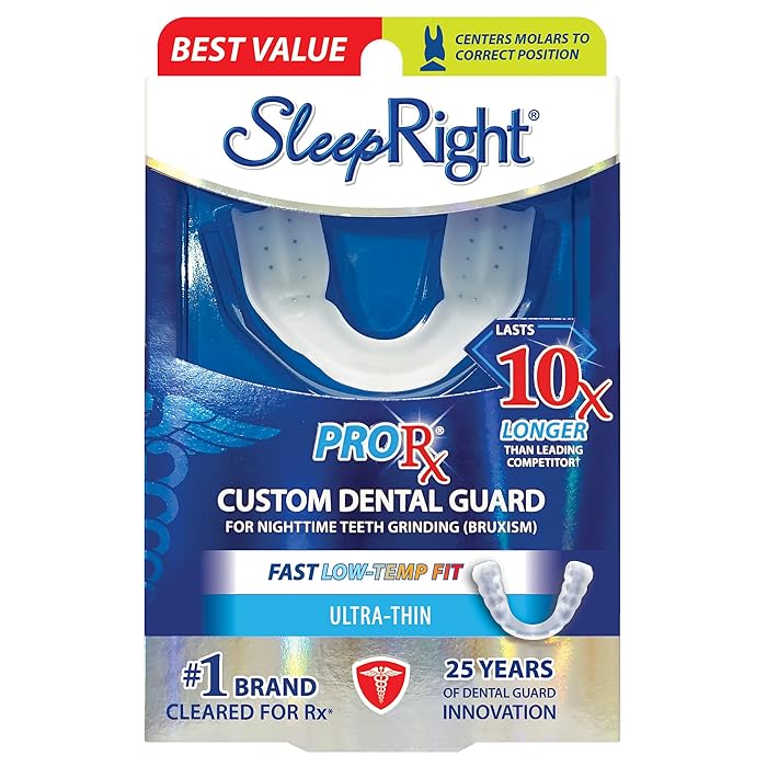 Buy SleepRight ProRx Custom Fit Dental Guard Helps with Teeth