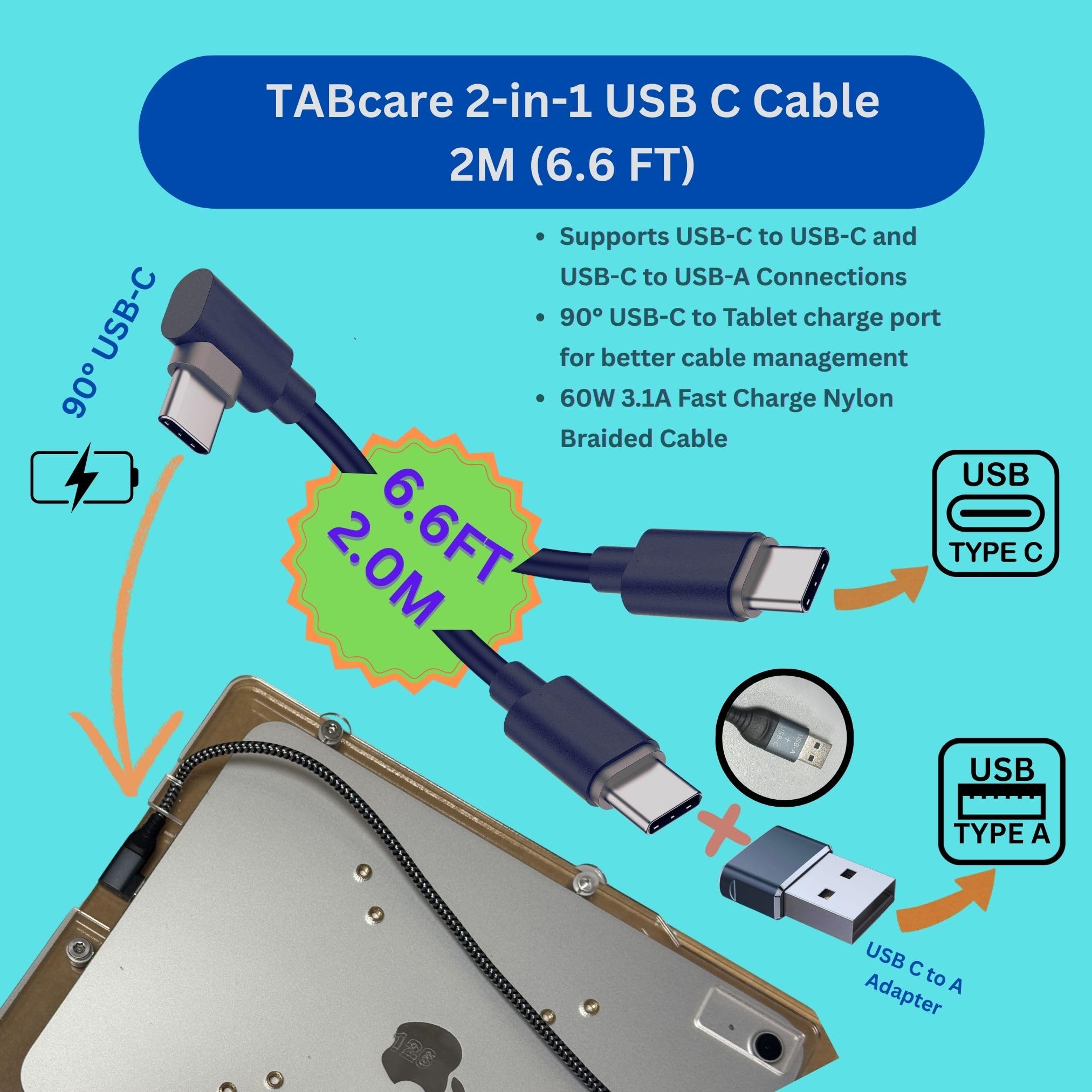 Enclosure VESA antifurto in acrilico per Apple iPad Pro 11" 2024 (5a generazione) con kit di montaggio a parete gratuito e cavo USB C ad angolo di 90 gradi (iPad Pro 11 2024, nero)