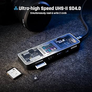 Amazon.com: DOCKCASE Explorer Edition USB C Hub (10-in-1) with 4K