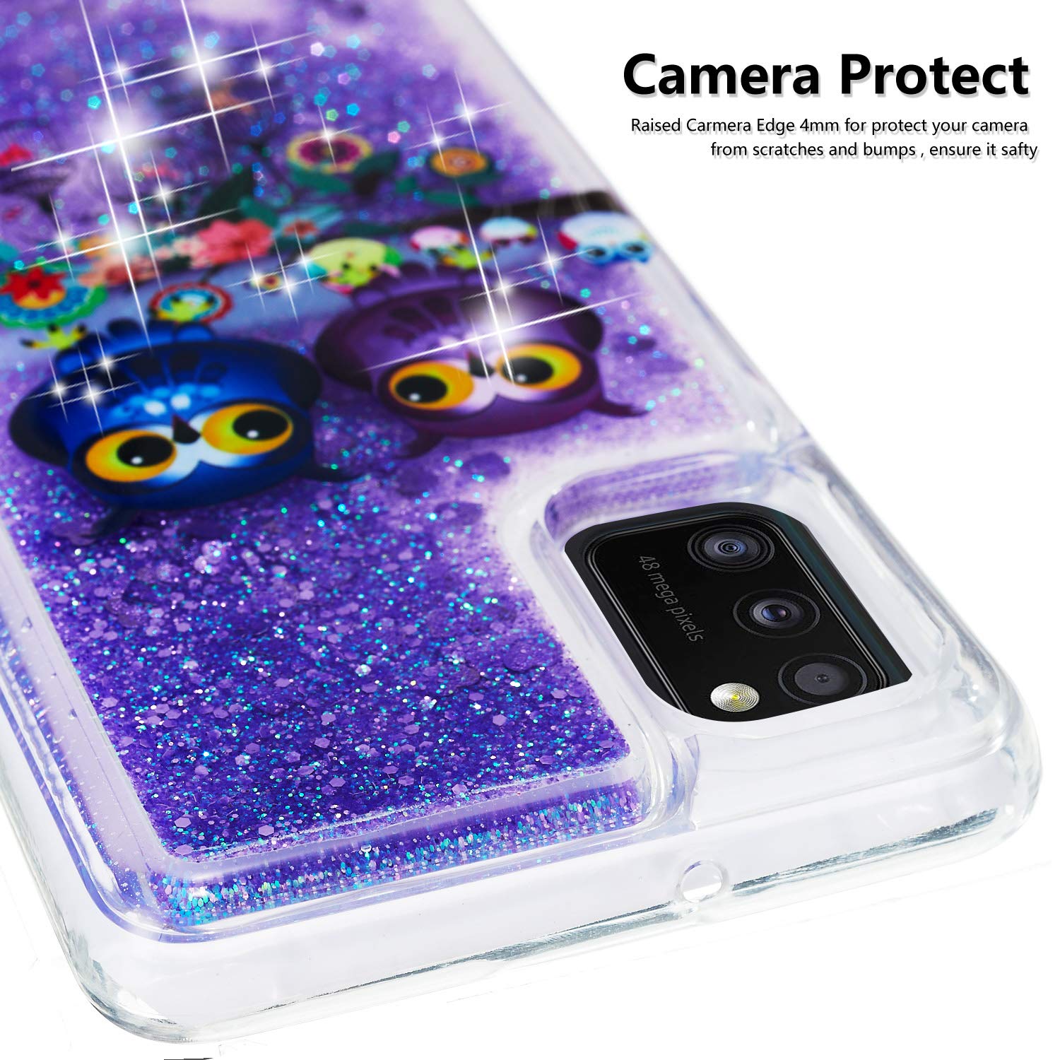 Set Di 3 Cover In Silicone HopeMore Per Oppo A72 / A52 / A92 – Stampa Marmo Bianco, Morbide, Antiurto, Con Bordi Rialzati Per Schermo E Fotocamera - 2