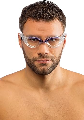 Miniatura 2 de Cressi Gafas de natación de silicona cómodas para adultos para piscina interior y uso al aire libre - Flash Hecho en Italia