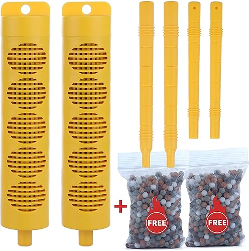 Natuer - Barra mineral para bañera de hidromasaje, barra mineral para bañera de hidromasaje, 2 varillas para productos químicos de bañera de