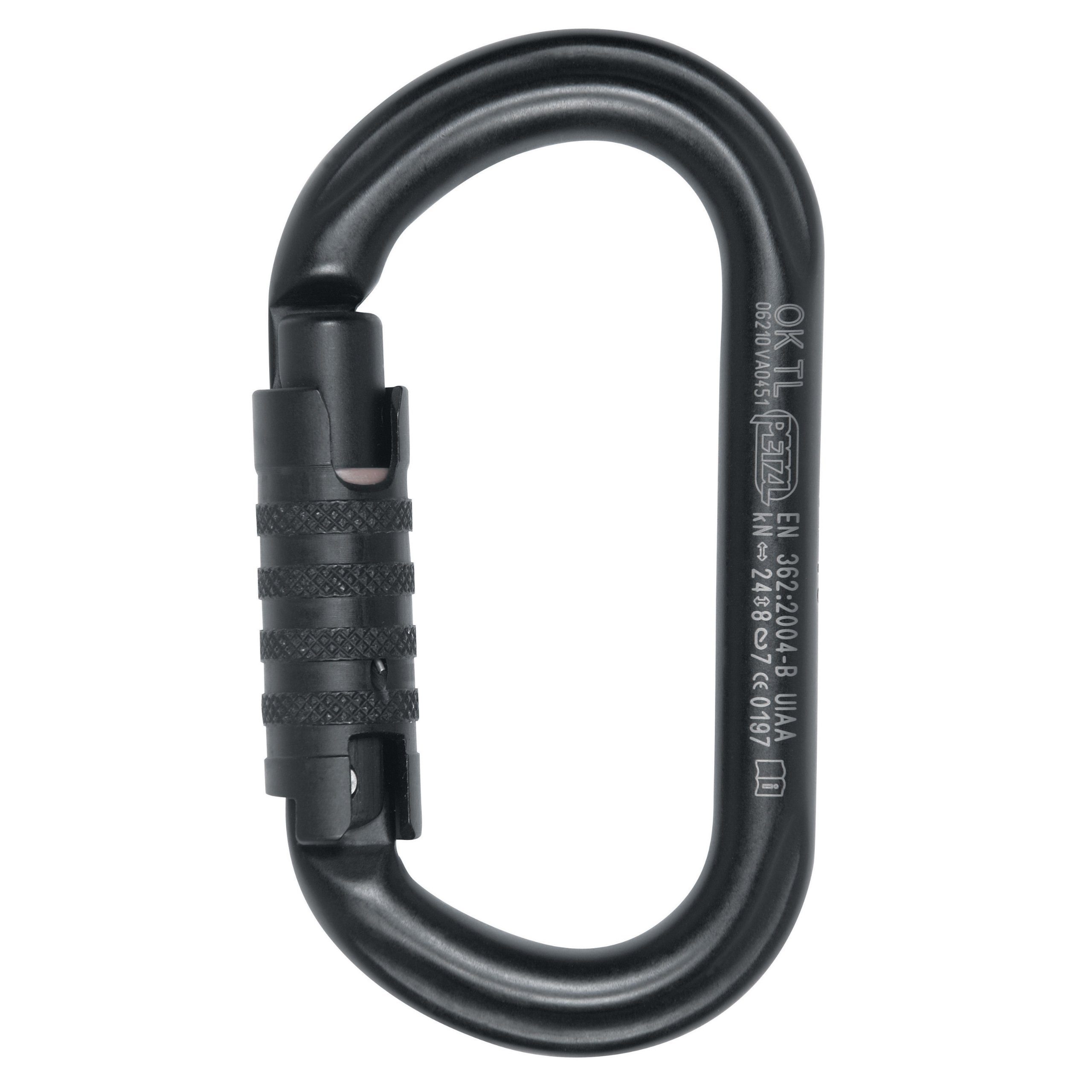 Amazon.co.jp: PETZL OK TRIACT-Lock カラビナ ブラック M33TLN 5 