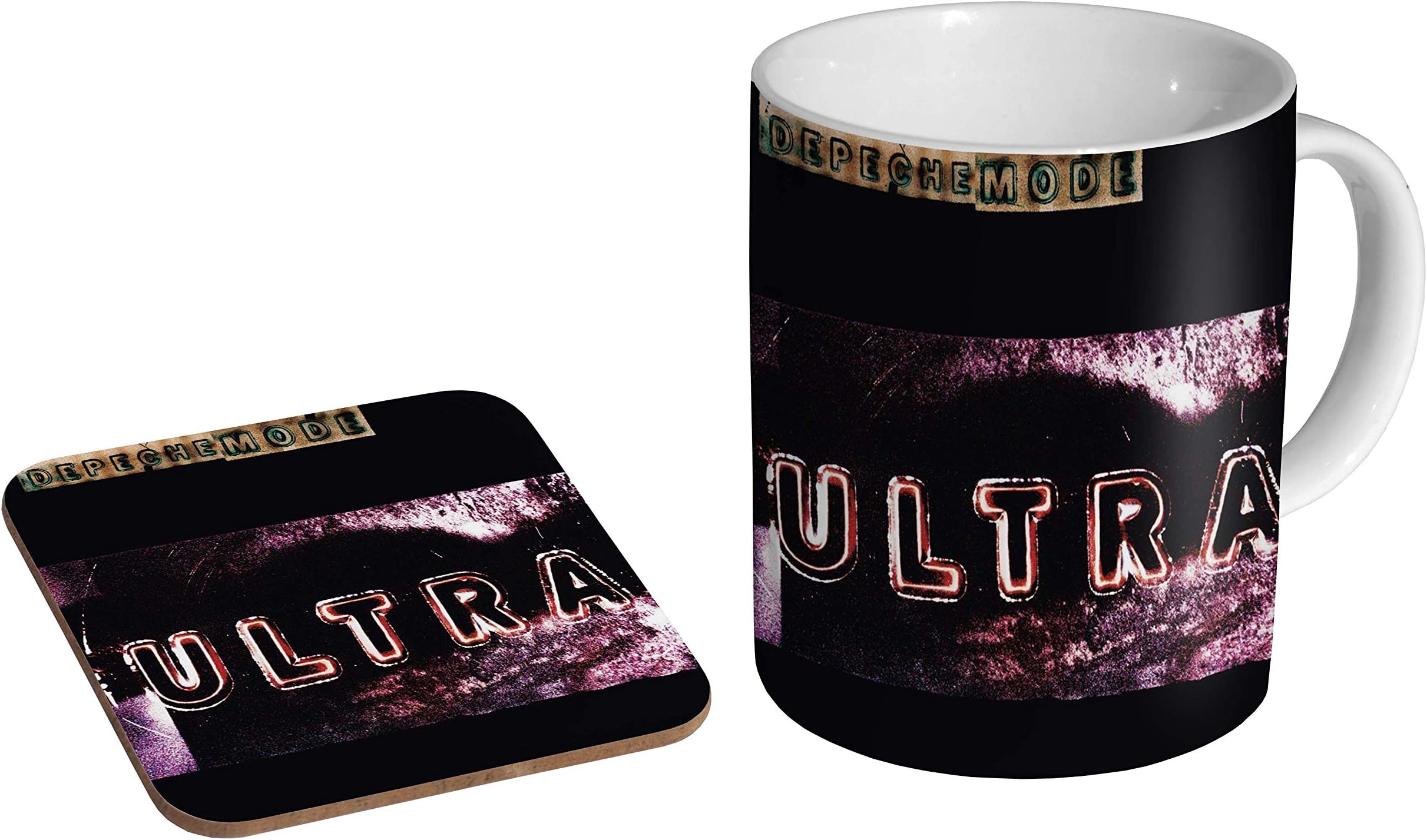 Depeche Mode Ultra Ceramic Coffee Mug + Coaster Gift Set …