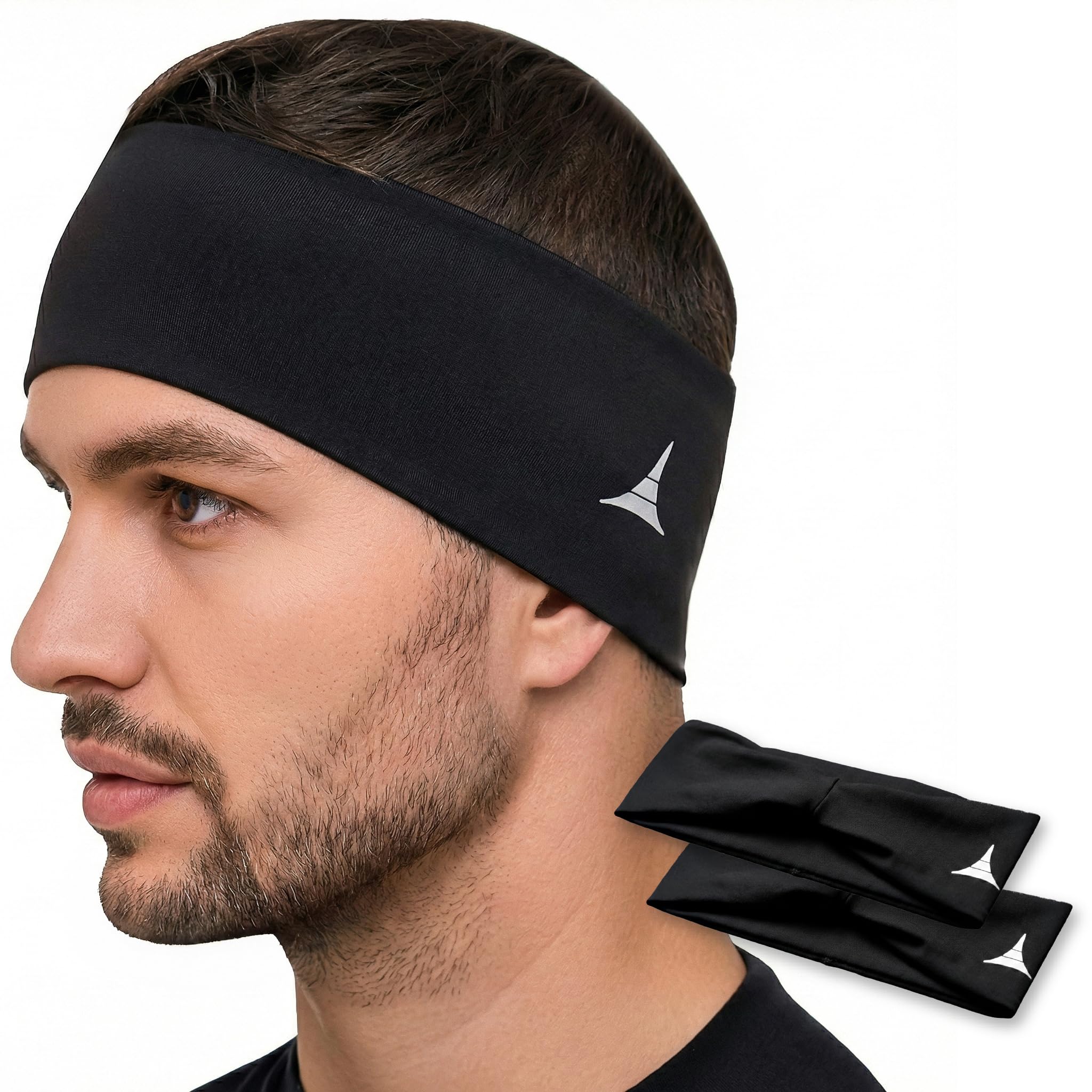 French Fitness Revolution Mens Headband - Guys Sweatband & Sports Headband for Running, Crossfit, Working Out and Dominating Your Competition - Performance Stretch & Moisture Wicking-image-6