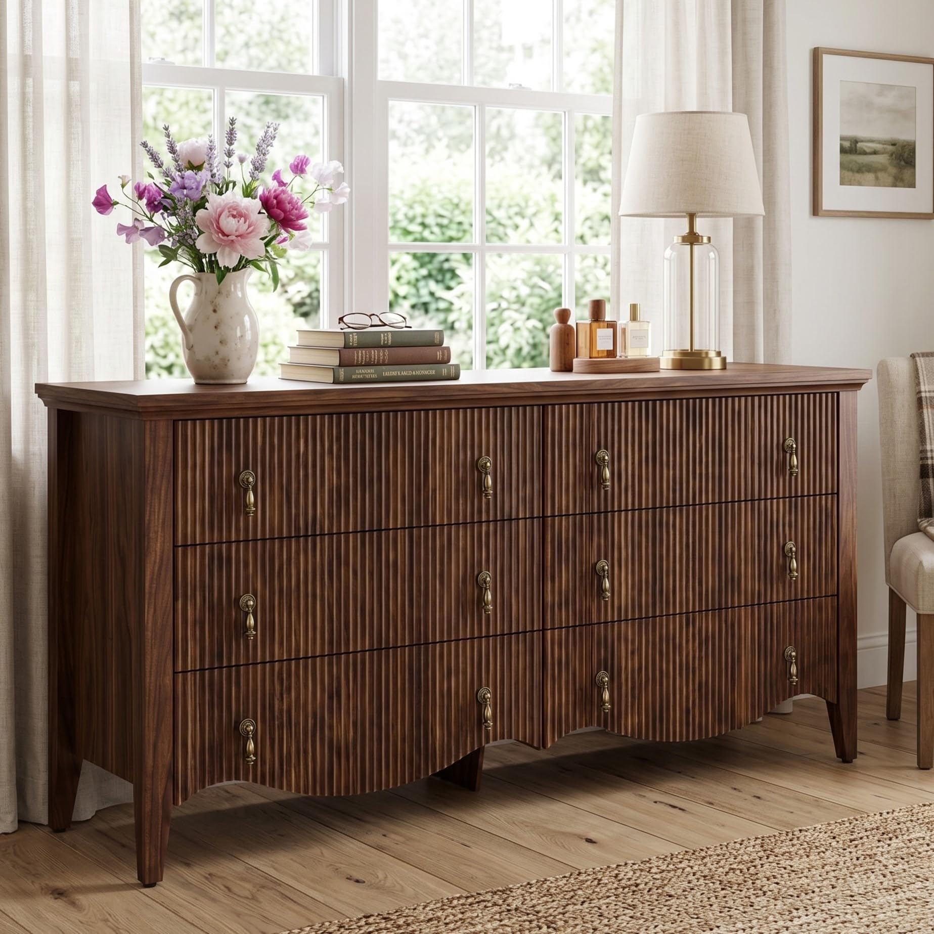 FUSUNBAO Fluted Dresser