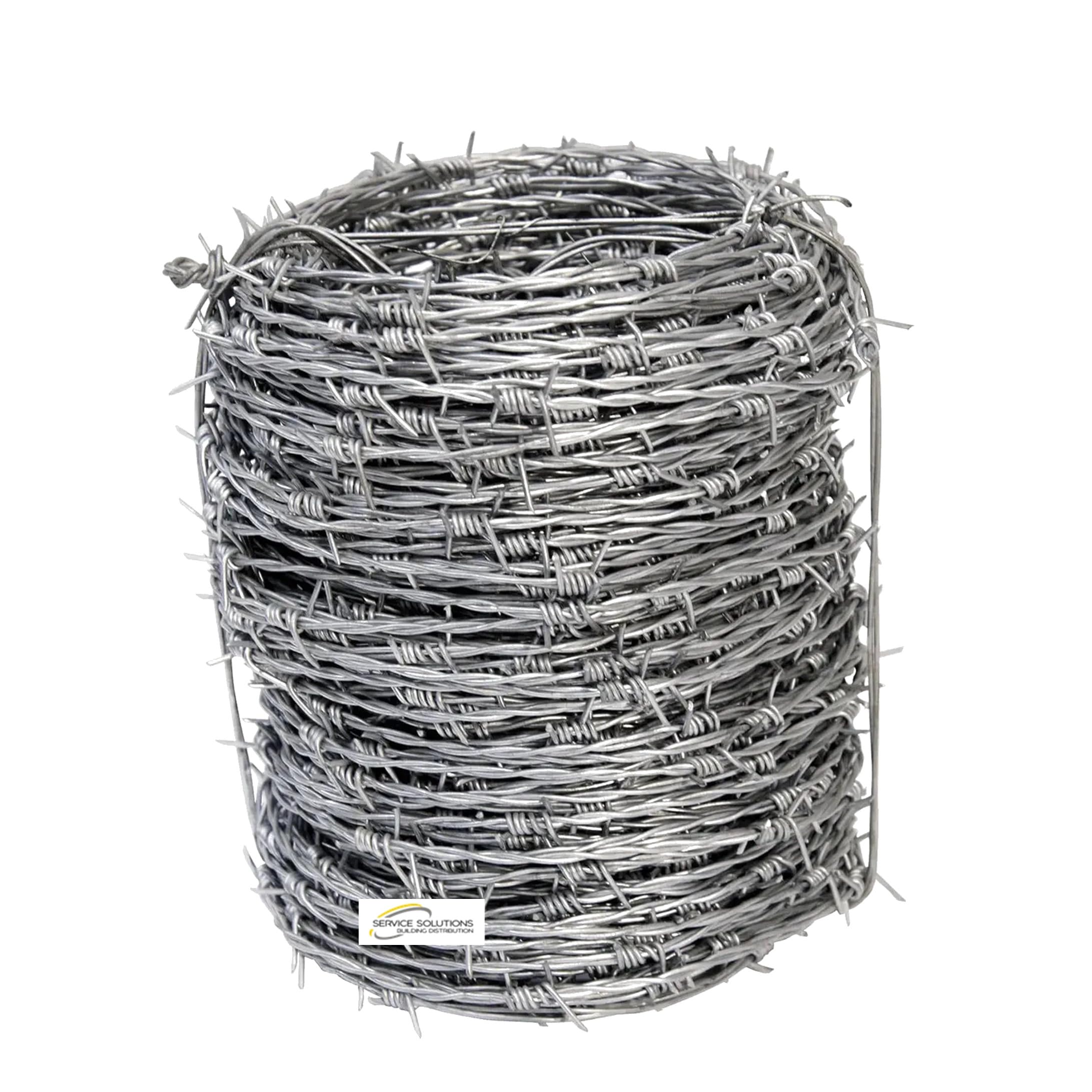 SERVICEWEBSHOP | Filo Spinato Zincato 100 MT Diametro 1,9 mm Tipo Pesante – Rotolo per Recinzioni, Sicurezza Giardino/Orto, Deterrente Antintrusione altamente Resistente alle Intemperie