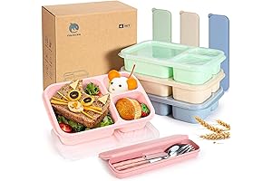 The Bugucat Bento Box: The perfect lunch companion with multi-compartment functionality