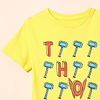 Vista 6 de Tienda Essentials Disney Marvel Star Wars Camisetas de manga corta para niños y bebés (anteriormente Spotted Zebra), Multipacks