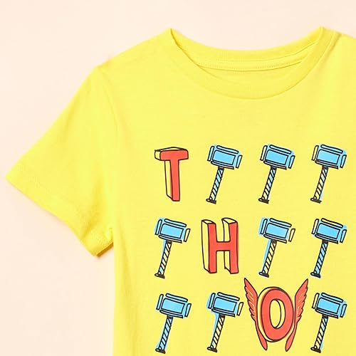 Miniatura 6 de Tienda Essentials Disney Marvel Star Wars Camisetas de manga corta para niños y bebés (anteriormente Spotted Zebra), Multipacks