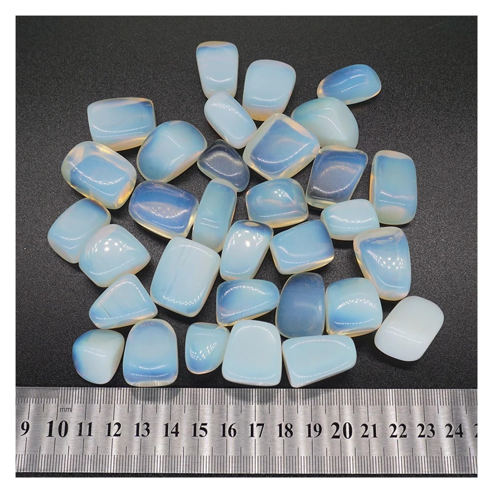 aquarium dekosteine steine Kristallexemplar-Material, Reiki-Trommelstein, Naturstein, Aquarium-Dekoration, Edelstein for Schmuckherstellung, Handwerk(500g)