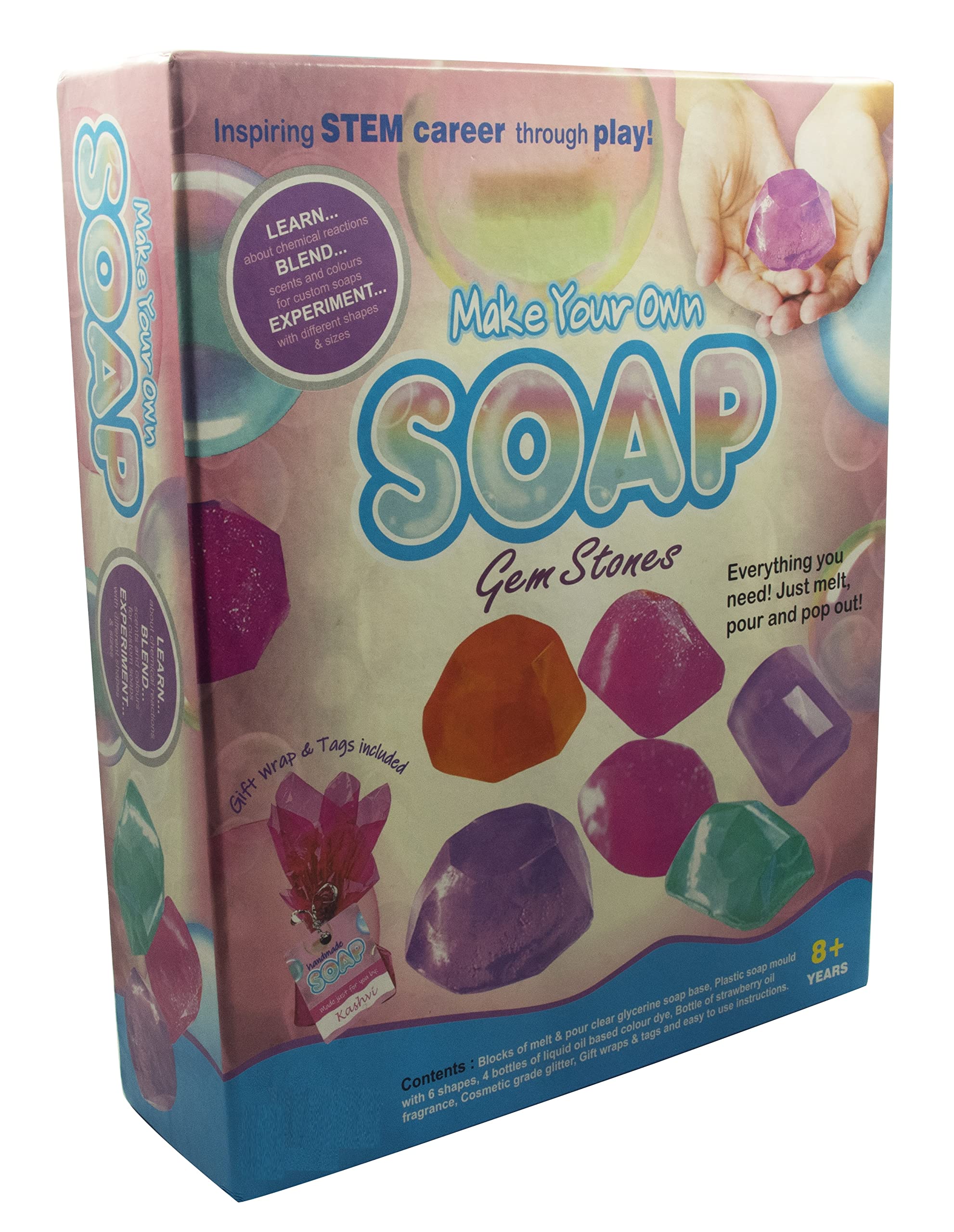 Toy Cloud Make Your Own Soap Gem Stones, DIY Jewellery Maker Games Kit for Kids (B0B3MN7KGC) Amazon Price History, Amazon Price Tracker