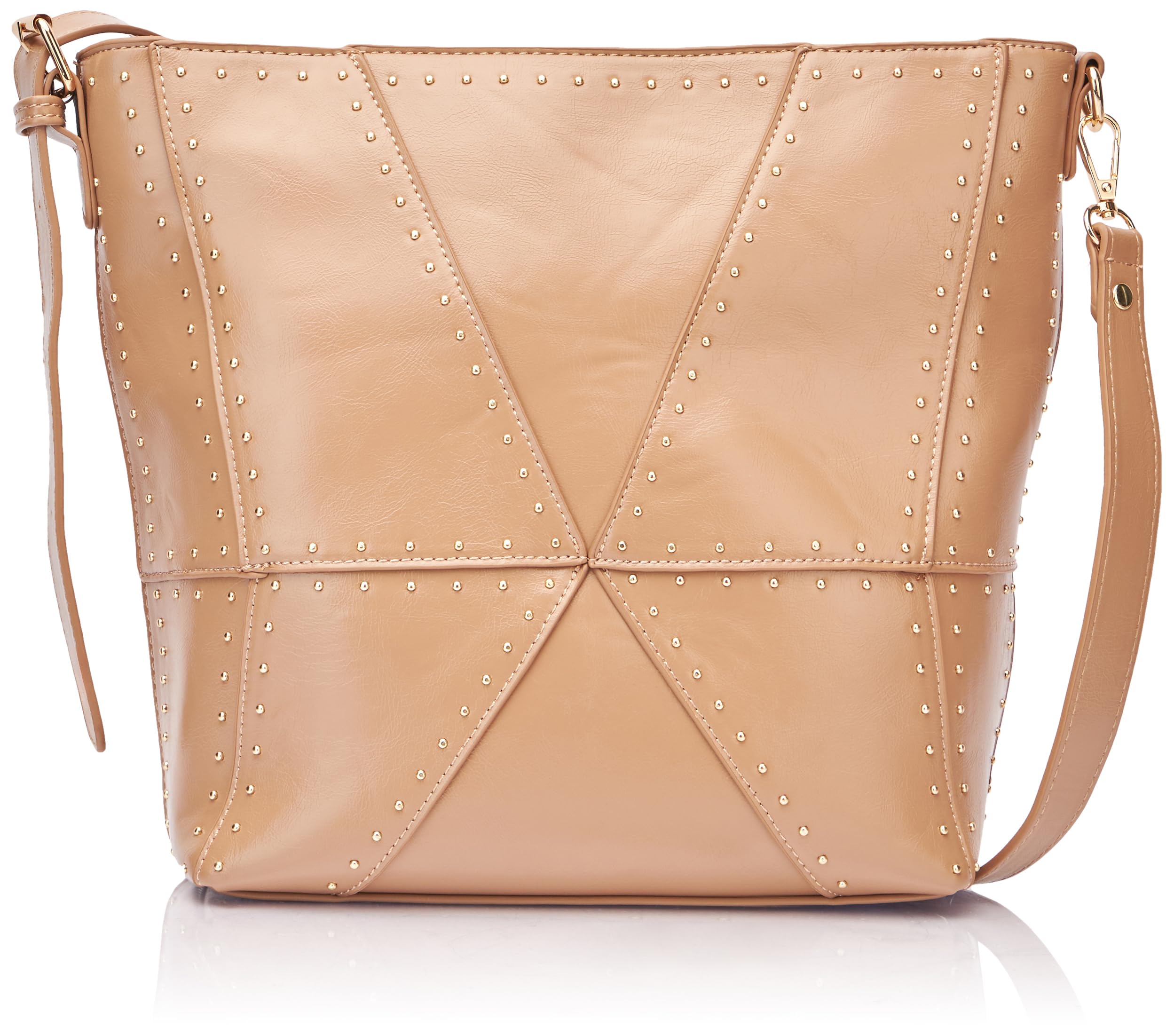 IMANE Women's Shoulder Bag, Beige, One Size