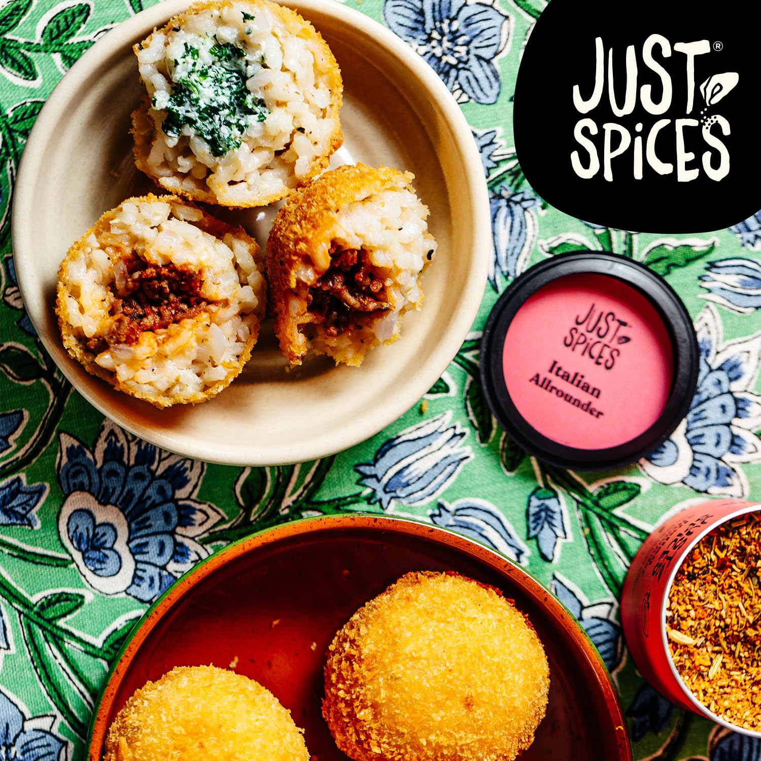 Just Spices Allrounder Gewürzbox 8 vielseitige Gewürzmixe Holzbox