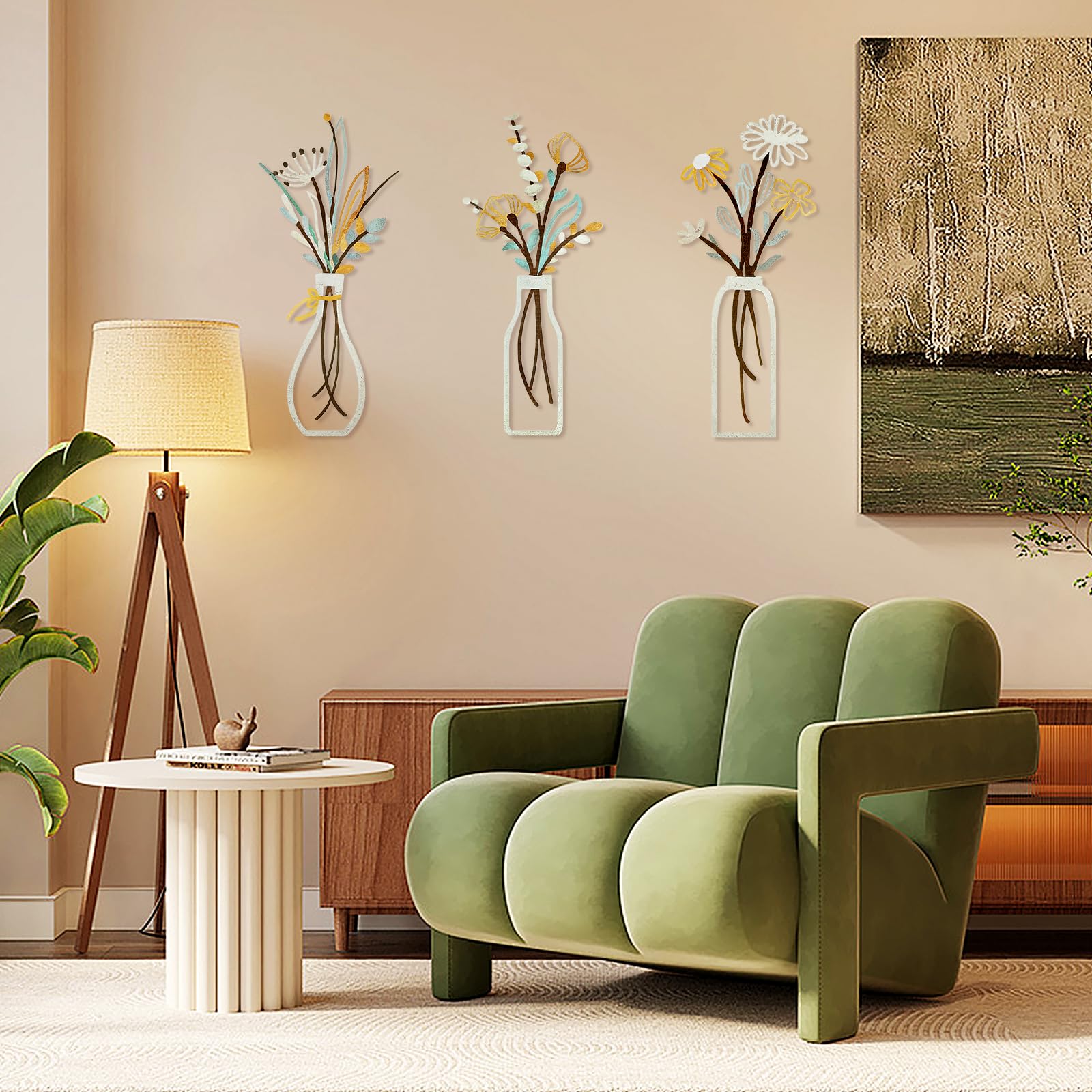 Wanddecoratie van metaal Nahla kopen