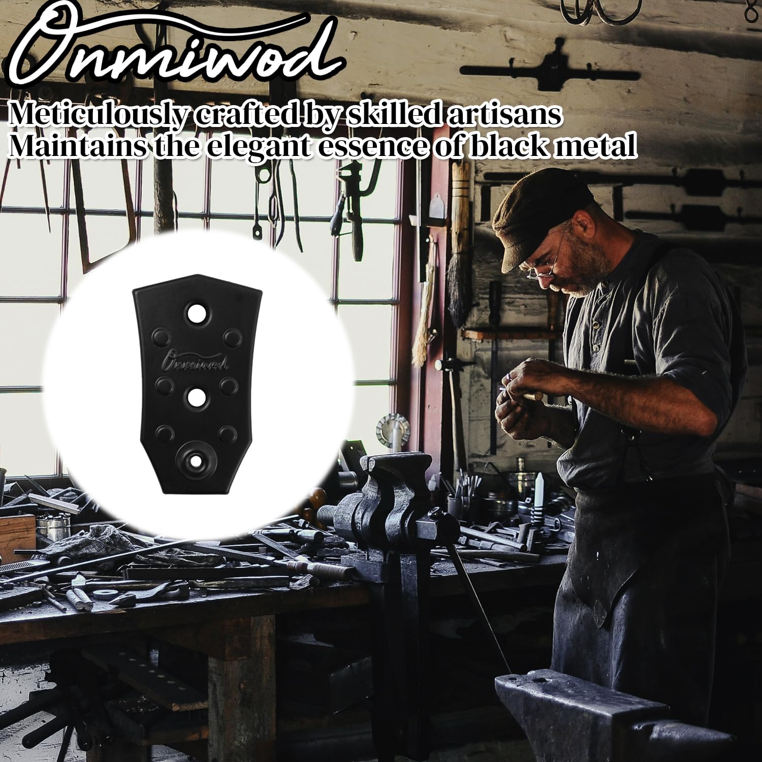 Guitar Wall Mount 3 Pack, Black Metal Guitar Hanger, V-Shaped Guitar Wall Hangers Mount, Guitar Holder Hook Stand Wall for Acoustic, Electric Guitar, Banjo, Bass, for Guitar Player Men Boy