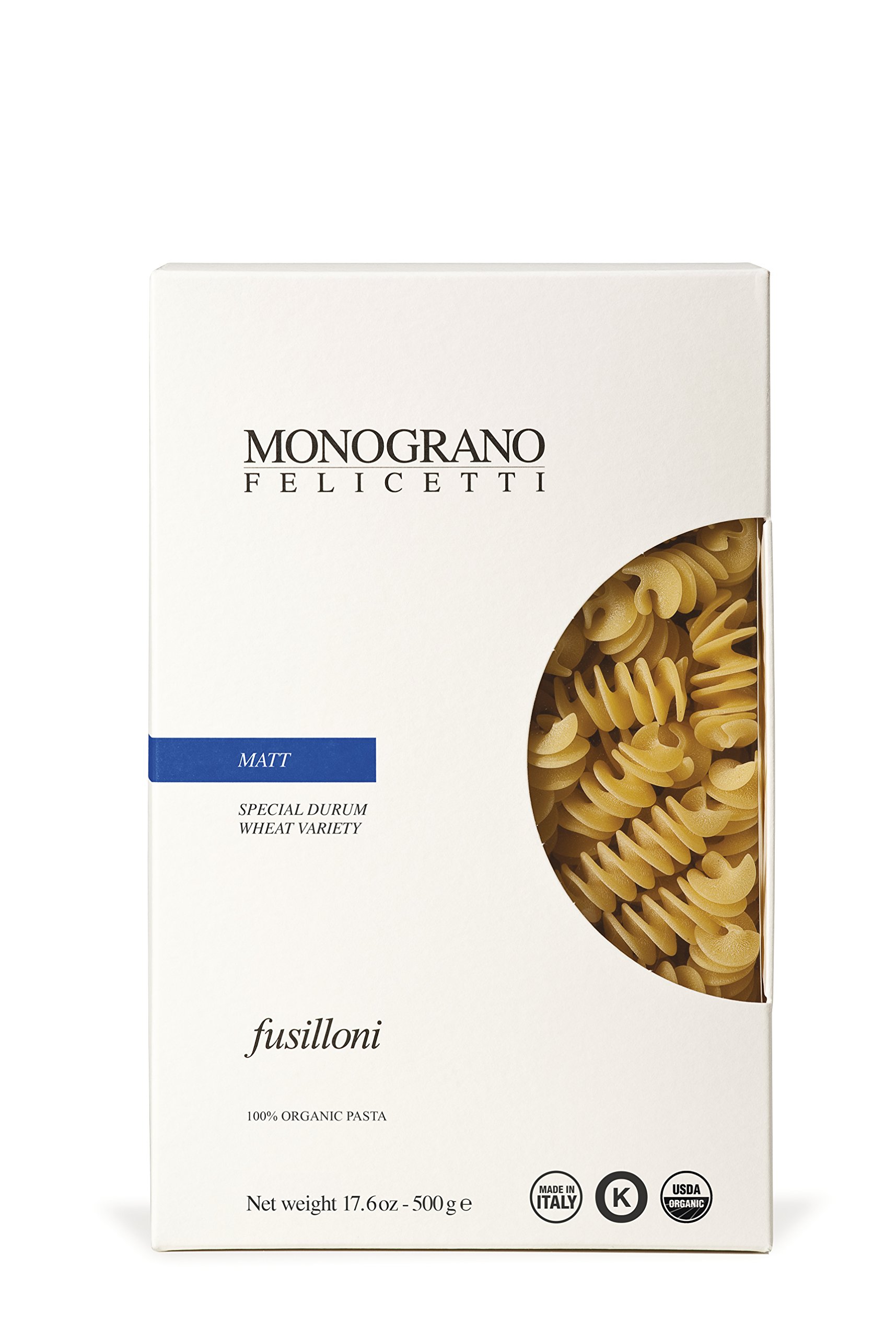 Pastificio Felicetti - Fusilloni Matt Pasta Bio (Pack de 12 x 500g)