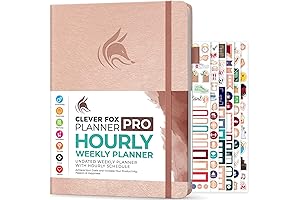 Clever Fox Planner – 6-Month Undated Life Planner with Time Slots, Appointment...