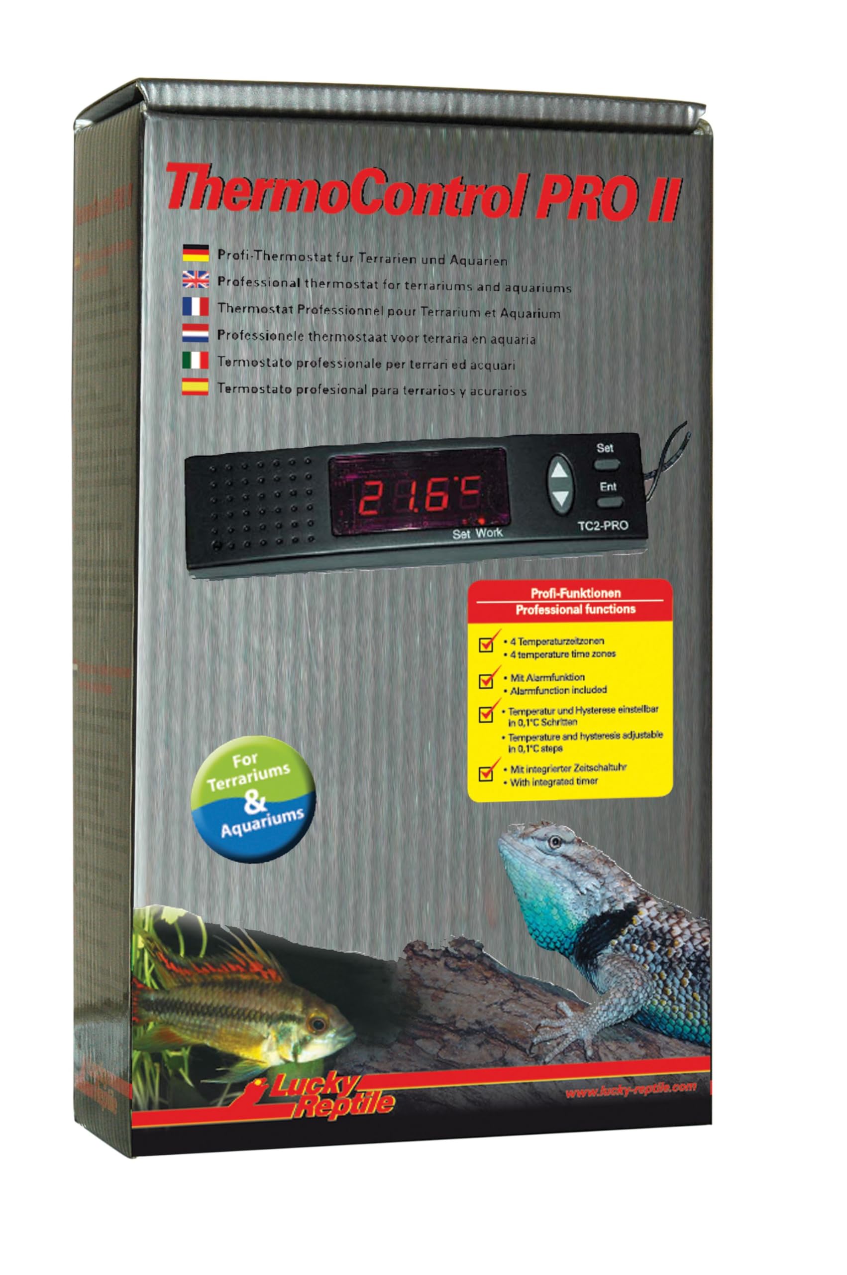 Lucky Reptile Thermo Control Pro II Thermostat für Terrarien