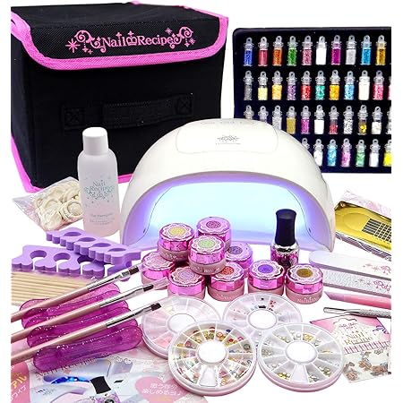 Amazon Nailrecipe ネイルレシピ ジェルネイル ジェルネイルキット 収納box付き ネイル スターターキット カラージェル10色付き292点 届いたらすぐ出来るお洒落なジェルネイルセット ギフト Gift 36wライトaセット 基本色 ネイル レシピ ネイルアートキット 通販 Amazon Nailrecipe ネイルレシピ ジェルネイル ジェルネイルキット 収納box付き ネイル スターターキット カラージェル10色付き292点 届いたらすぐ出来るお洒落なジェルネイルセット ギフト Gift 36wライトaセット 基本色 ネイル レシピ ネイルアートキット 通販