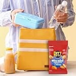 RITZ BITS Sandwiches Cheese Flavoured Crackers, perfect lunchbox addition, a delicious school snack favourite (Pack of 30), 1.26 kg