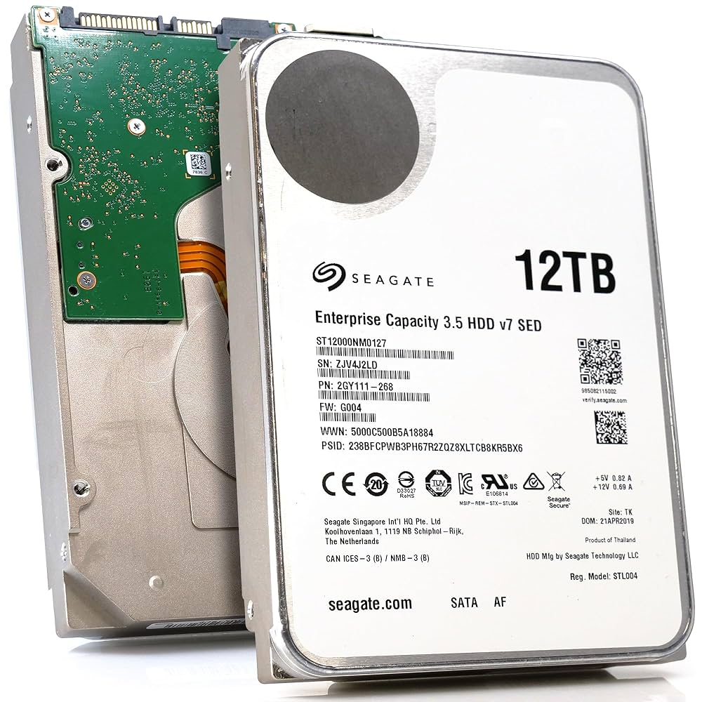 Seagate ST12000VE0007 内蔵ハードディスク 12TB Seagate