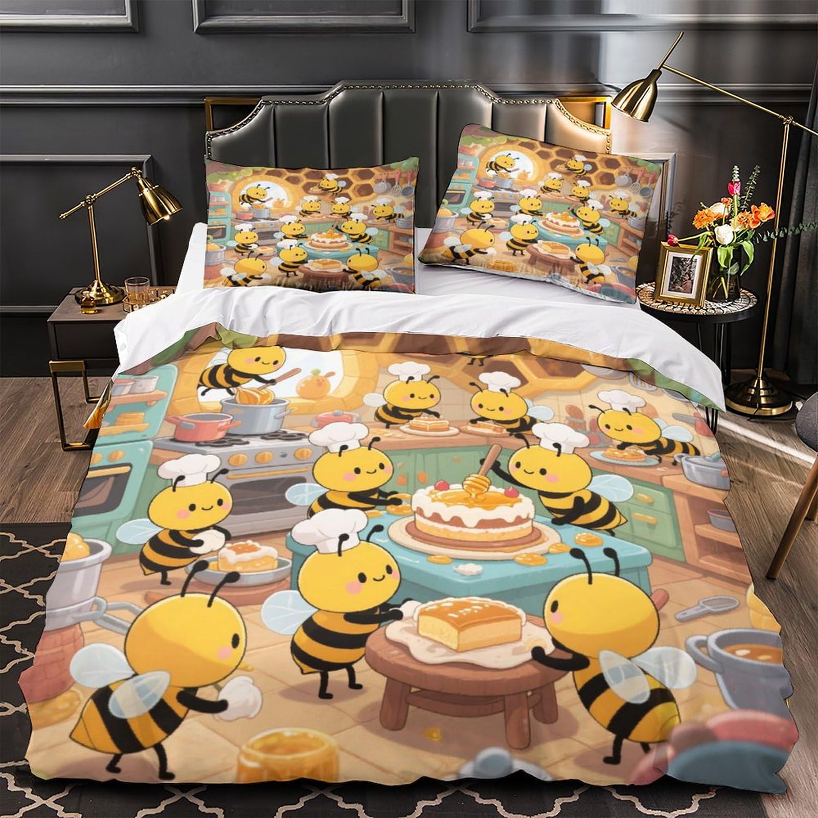 Housses de couettes animaux 3D pour des nuits cocooning et sereines en lit Super King size