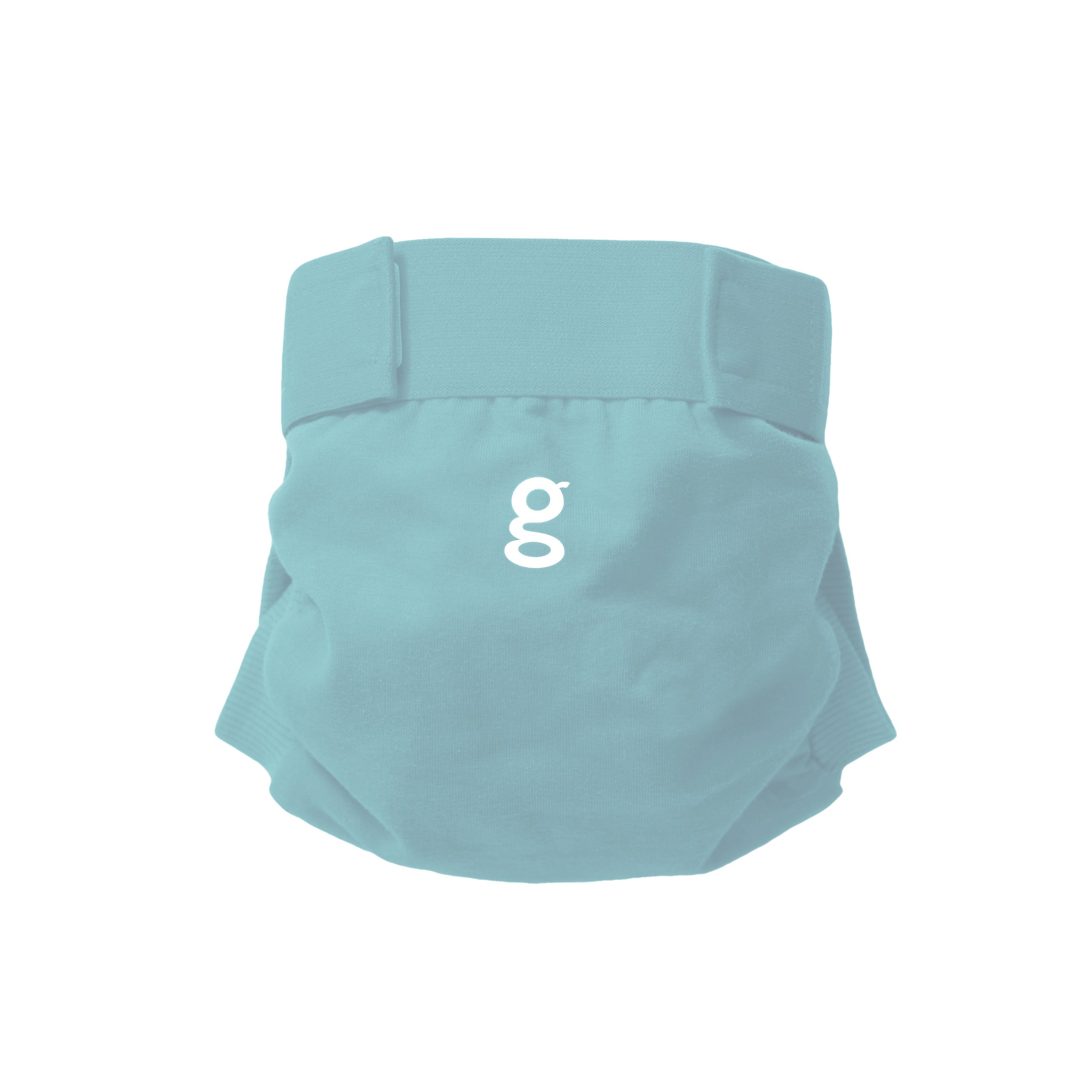 gDiapersGdiapers Little Gpant Glacier Blue, Medium (Pack of 12)