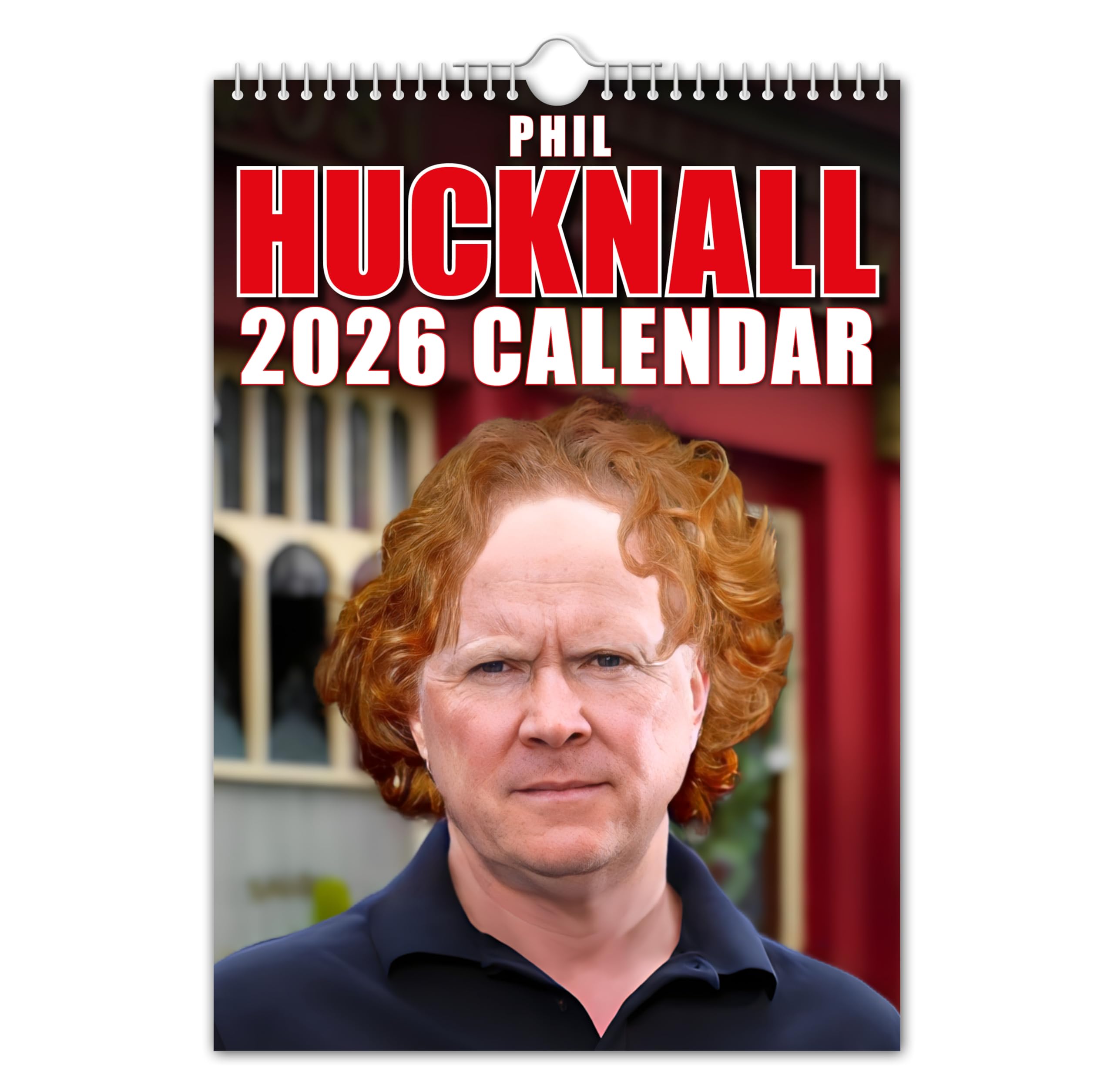 The Calendar King // Phil Hucknall - 2026 Wall Calendar - A4 Size Calendar