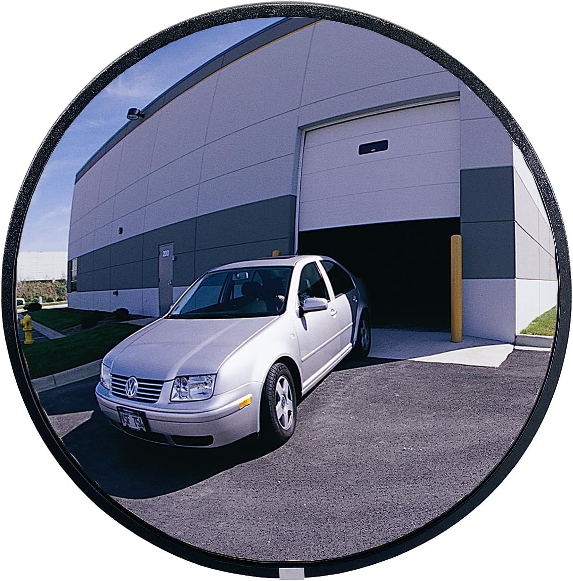See All PLXO36 Circular Acrylic Heavy Duty Outdoor Convex Security Mirror, 36" Diameter (Pack of 1)