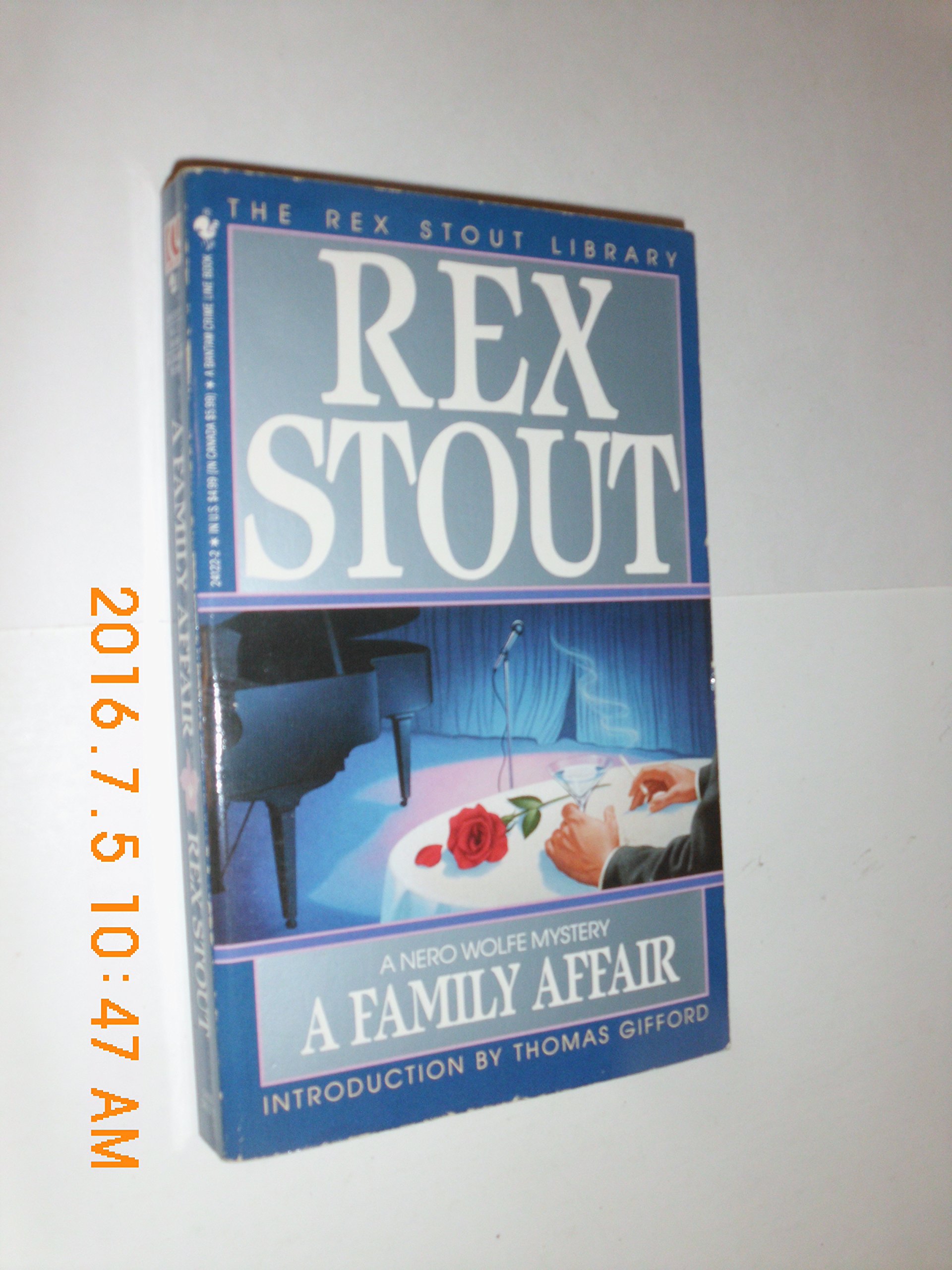 Buy FAMILY AFFAIR (The Rex Stout Library) — BookShops.in