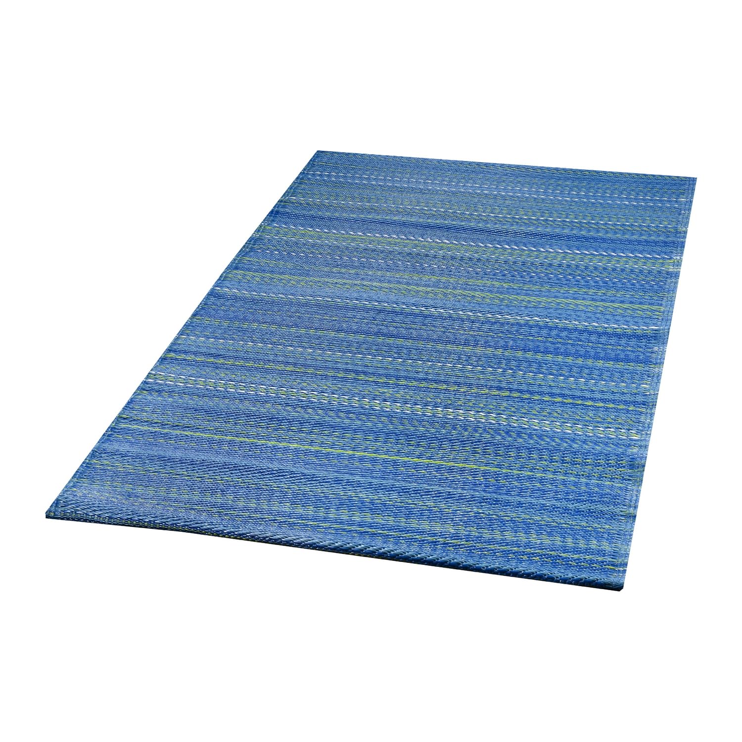 Outdoor Teppich Alvaro modern aus recyceltem Polypropylen 90 x 180 cm