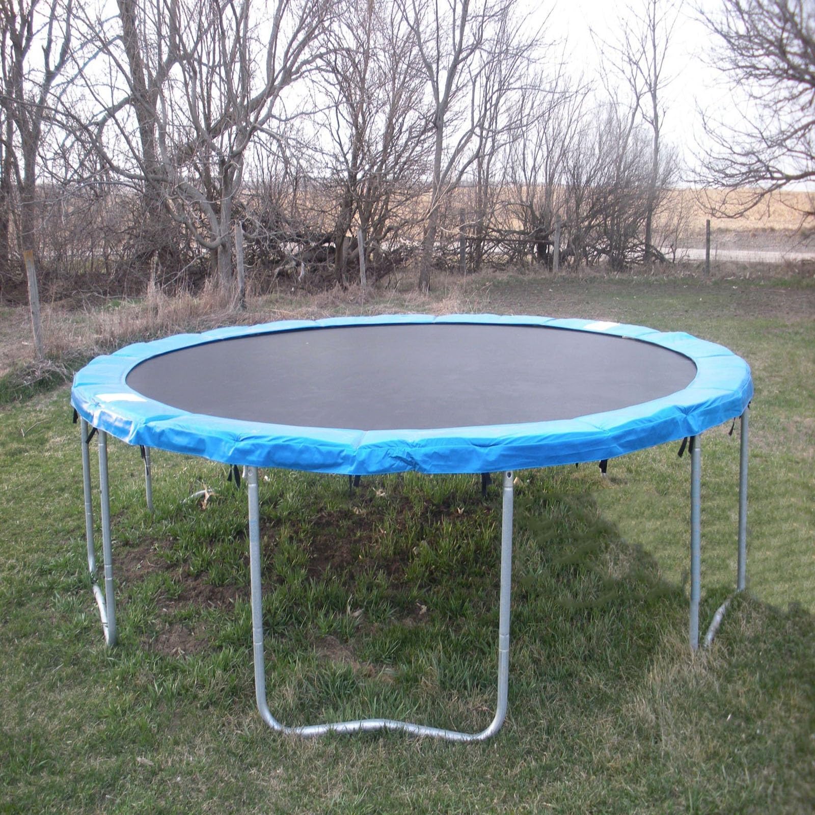 Zapasowa mata do trampoliny do okrągłych trampolin od 1,8 m do 4 m – osłona skoków i sprężyn – idealna do zabawy na świeżym powietrzu i wydajności odbijania