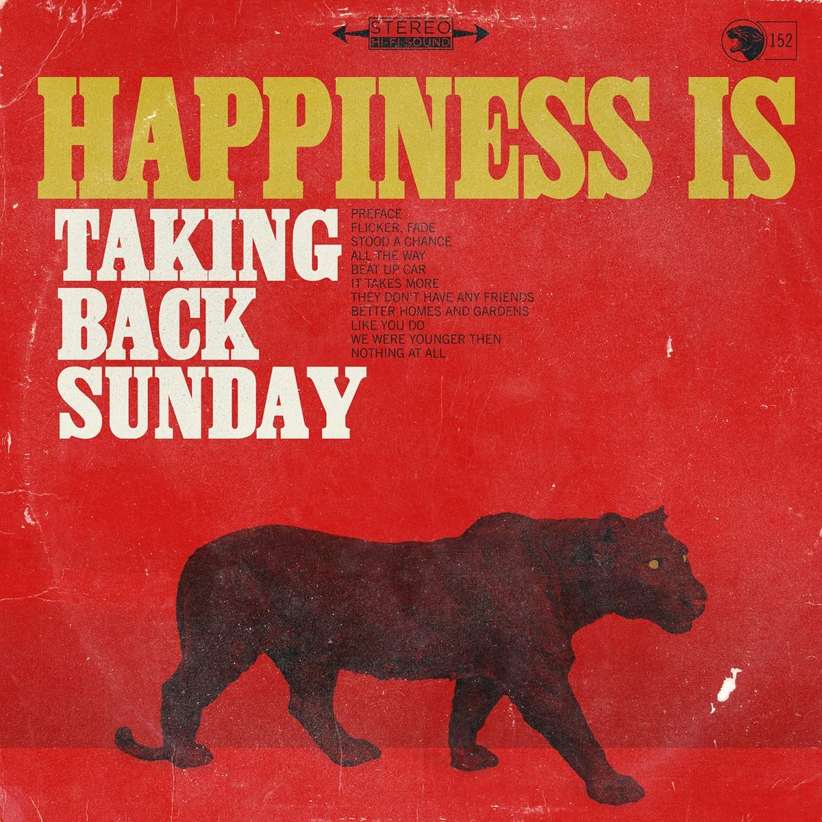 Taking Back Sunday Happiness Is LP Vinyl HR791-1 NEW