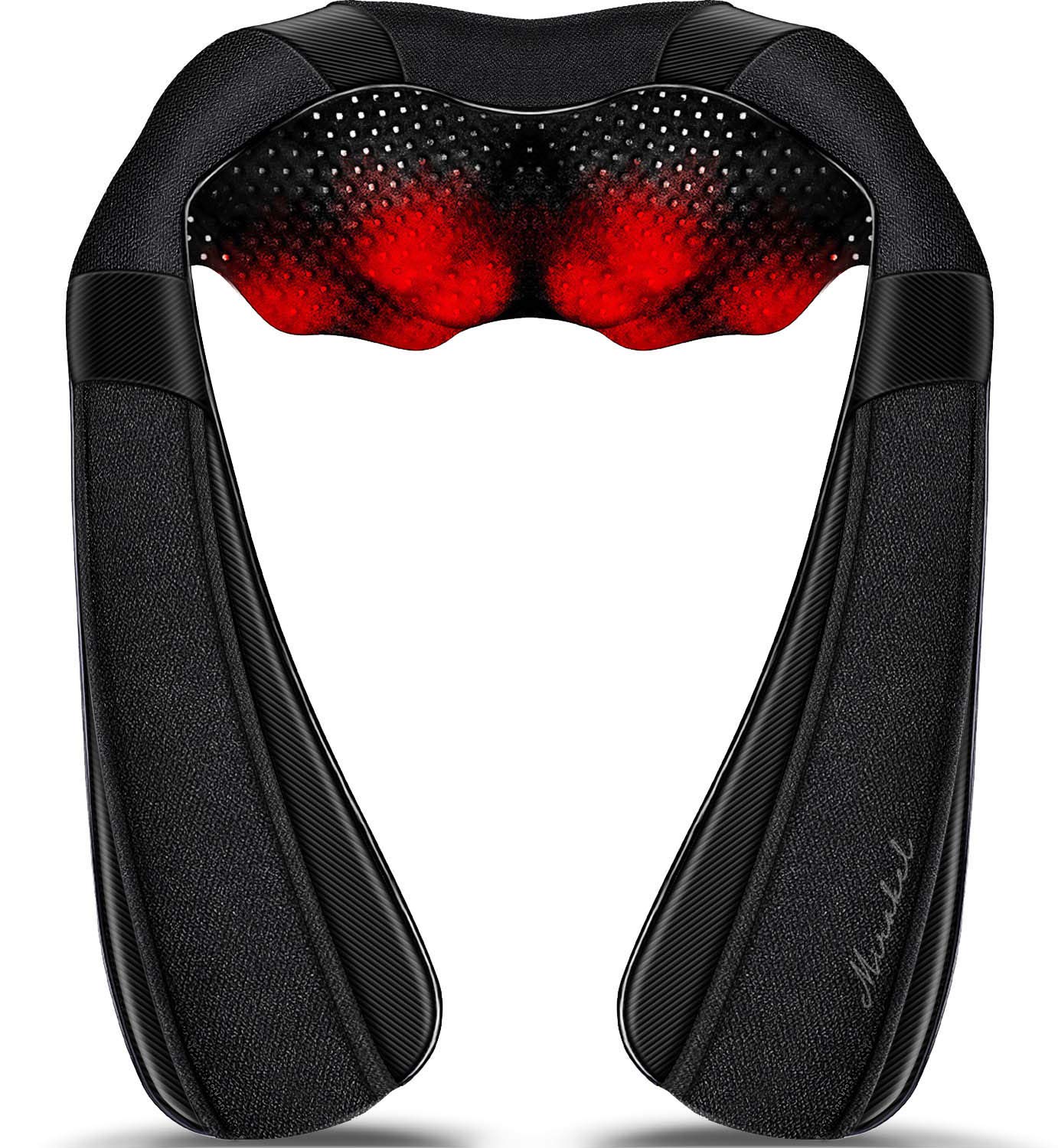 Shiatsu Neck and Shoulder Back Massager with Heat – Electric Deep Tissue Kneading Massage Pillow for Pain Relief and Relaxation – Perfect Gifts for Mother’s Day, Father’s Day,...