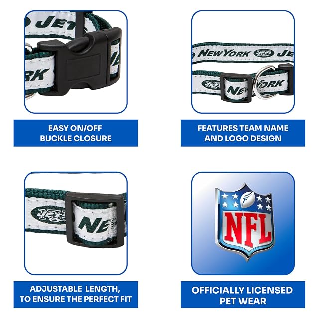 Foto 2 de 4 de Pets First NFL Collar de Perro. 32 NFL Equipos Disponible en 4 tamaños. Resistente