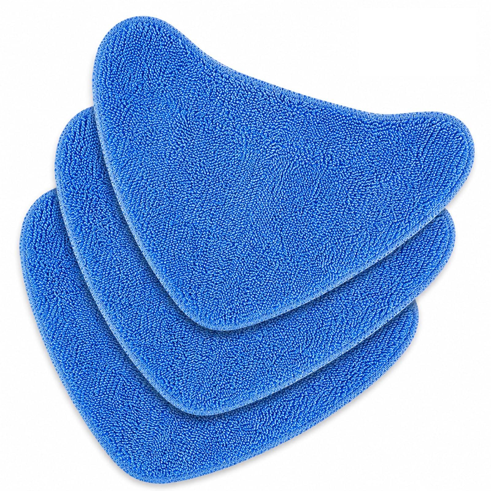 3Pack Microfiber Steamer Mop Pads Compatible with Vax Steam Mop Pads