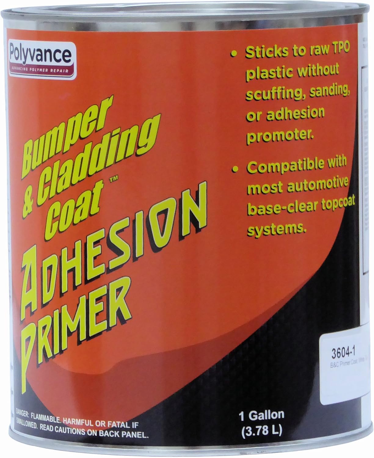Polyvance Bumper and Cladding Coat Adhesion Primer - White, Gallon