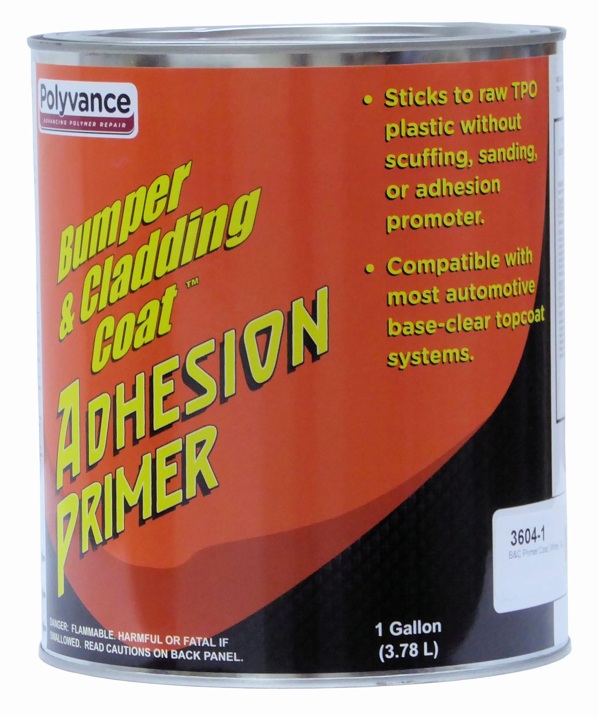 Polyvance Bumper and Cladding Coat Adhesion Primer - White, Gallon