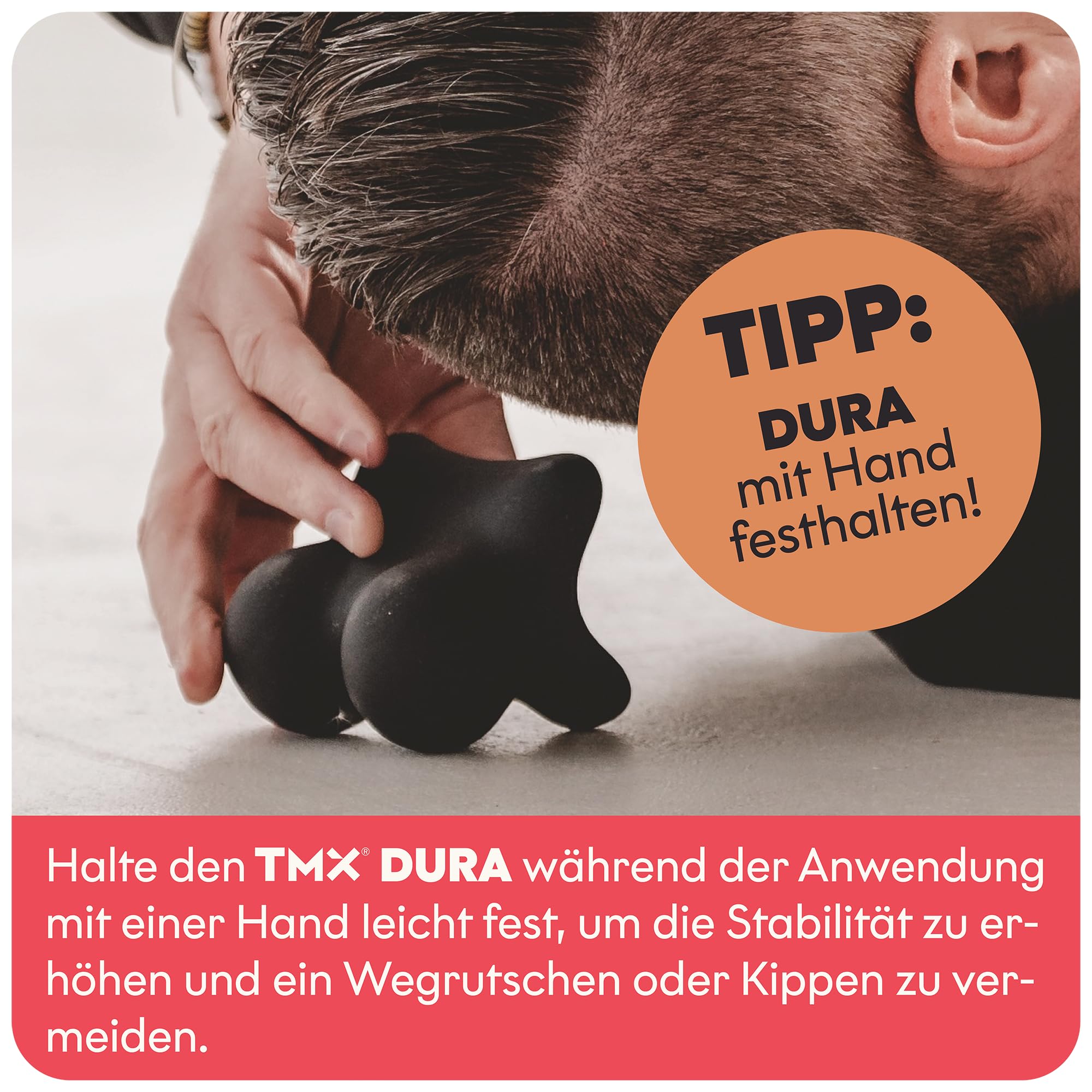TMX® DURA Nackentrigger – Effektives Trainingsgerät bei Migräne, Nackenschmerzen und Verspannungen