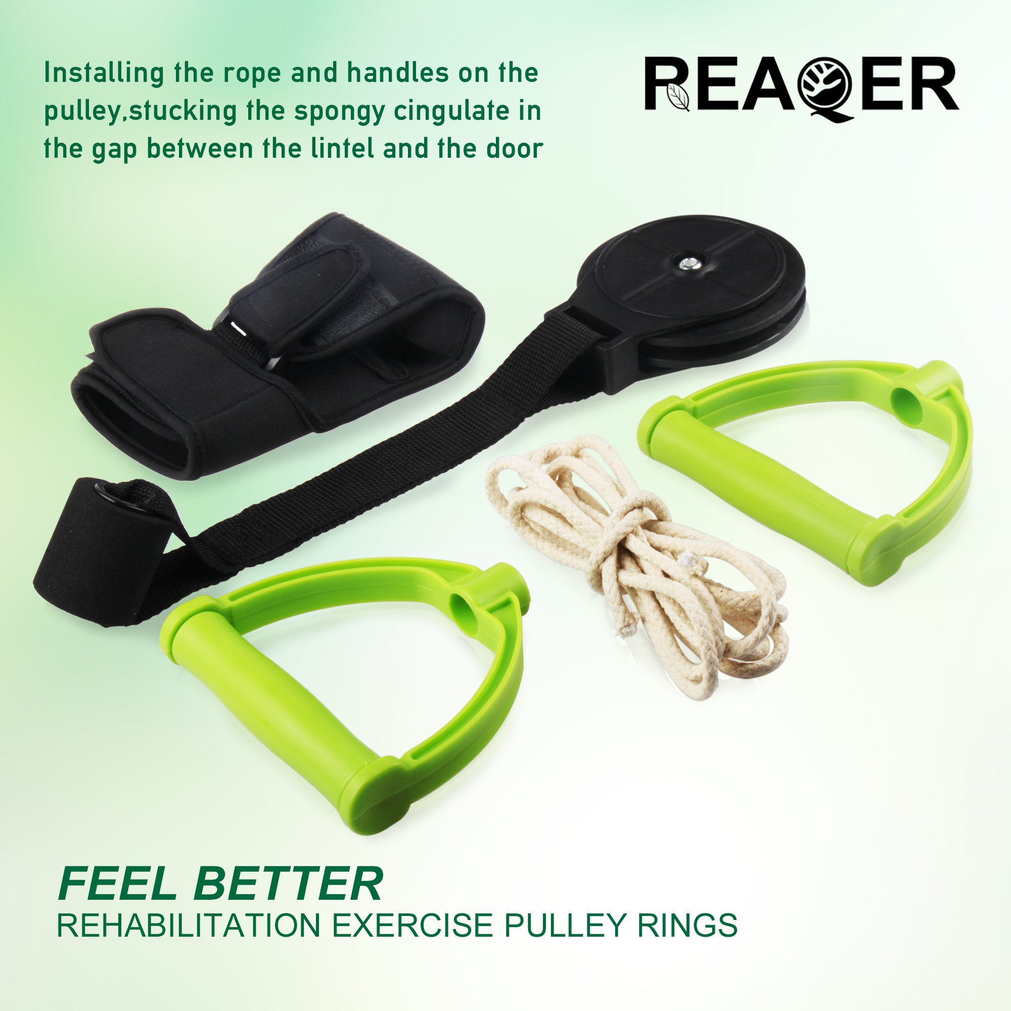 REAQER Shoulder Exercise Pulley Frozen Shoulders Physiotherapy