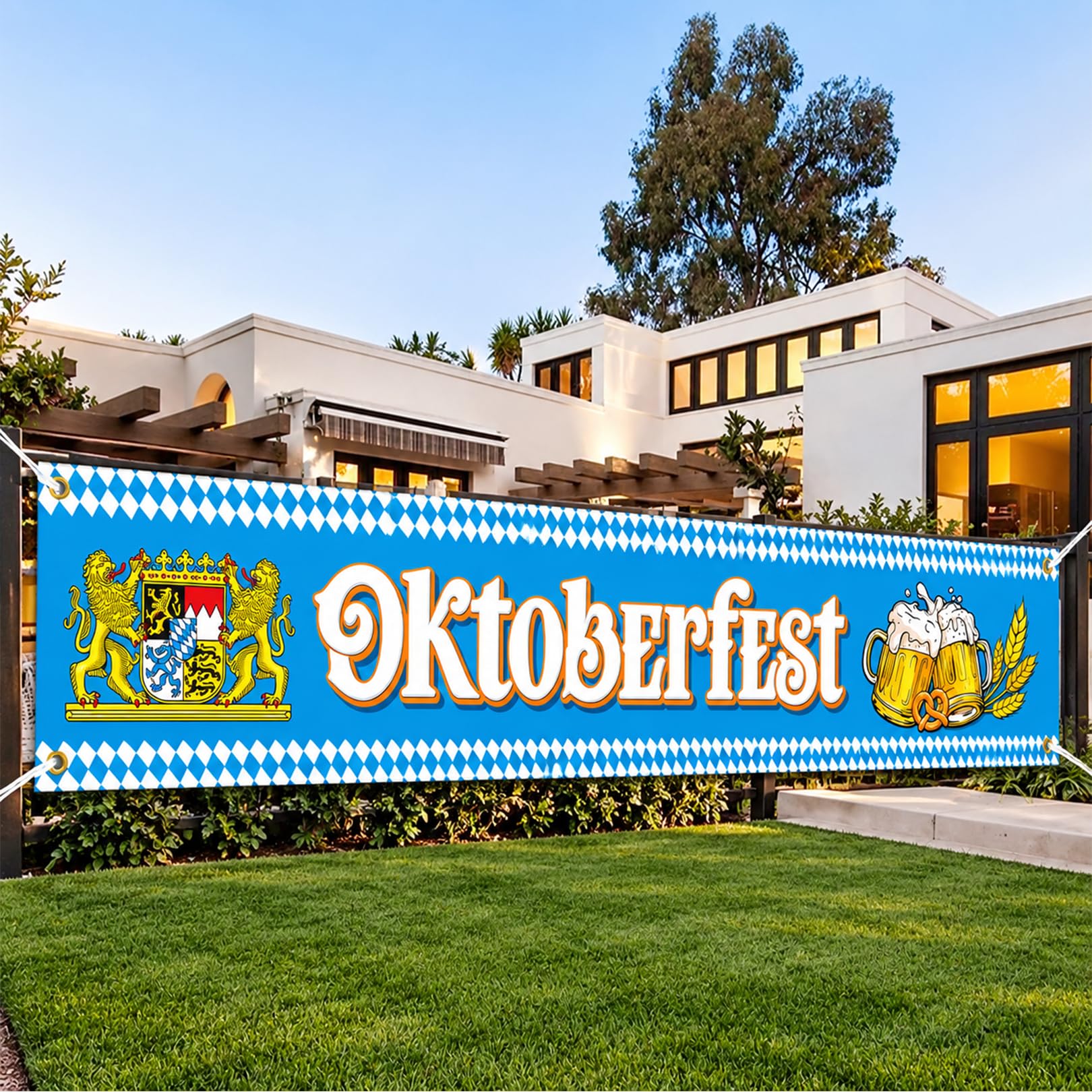 Oktoberfest Decoration Banner For October Bavarian Beer Party 50 * 250cm
