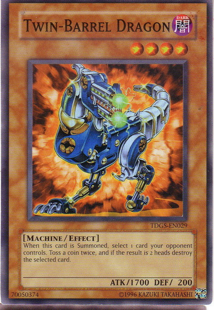 Amazon.com: Yu-Gi-Oh! - Twin-Barrel Dragon (TDGS-EN029) - The