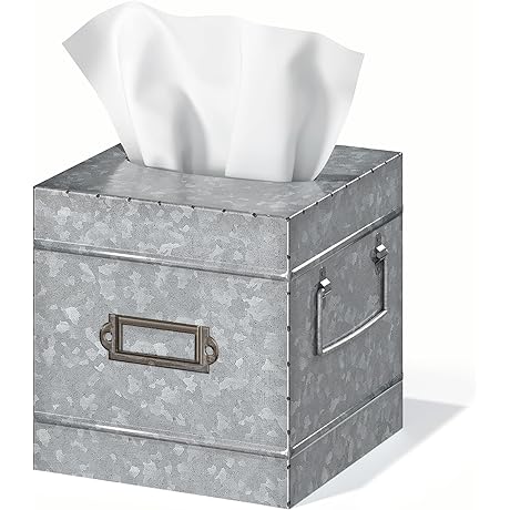 Barnyard Designs Farmhouse Tissue Box Cover