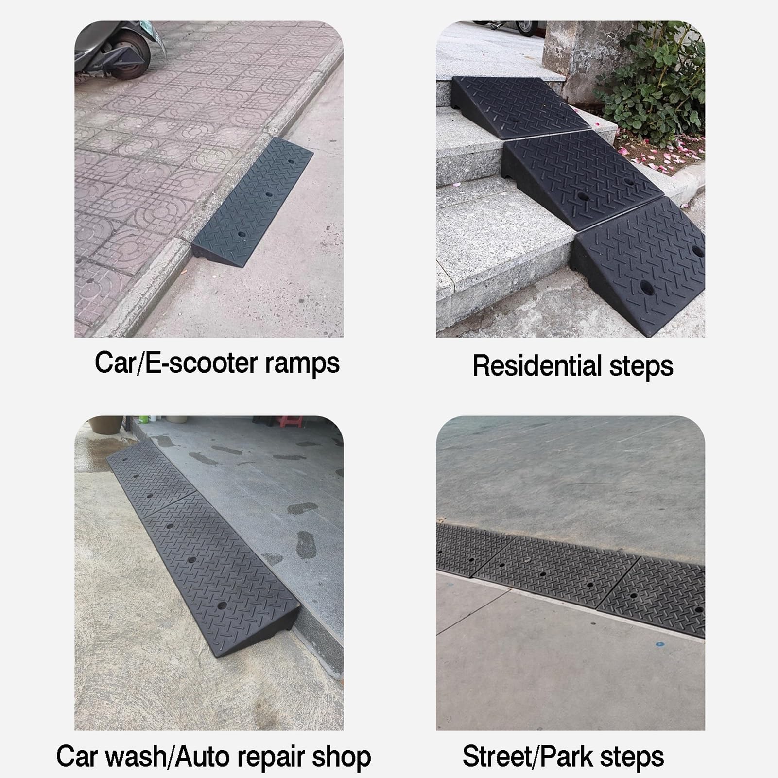 Rampas de acera, rampa de acera for automóviles, rampa de umbral de Servicio Pesado for sillas de Ruedas, acera for Entrada, Scooter/escalón de Movilidad