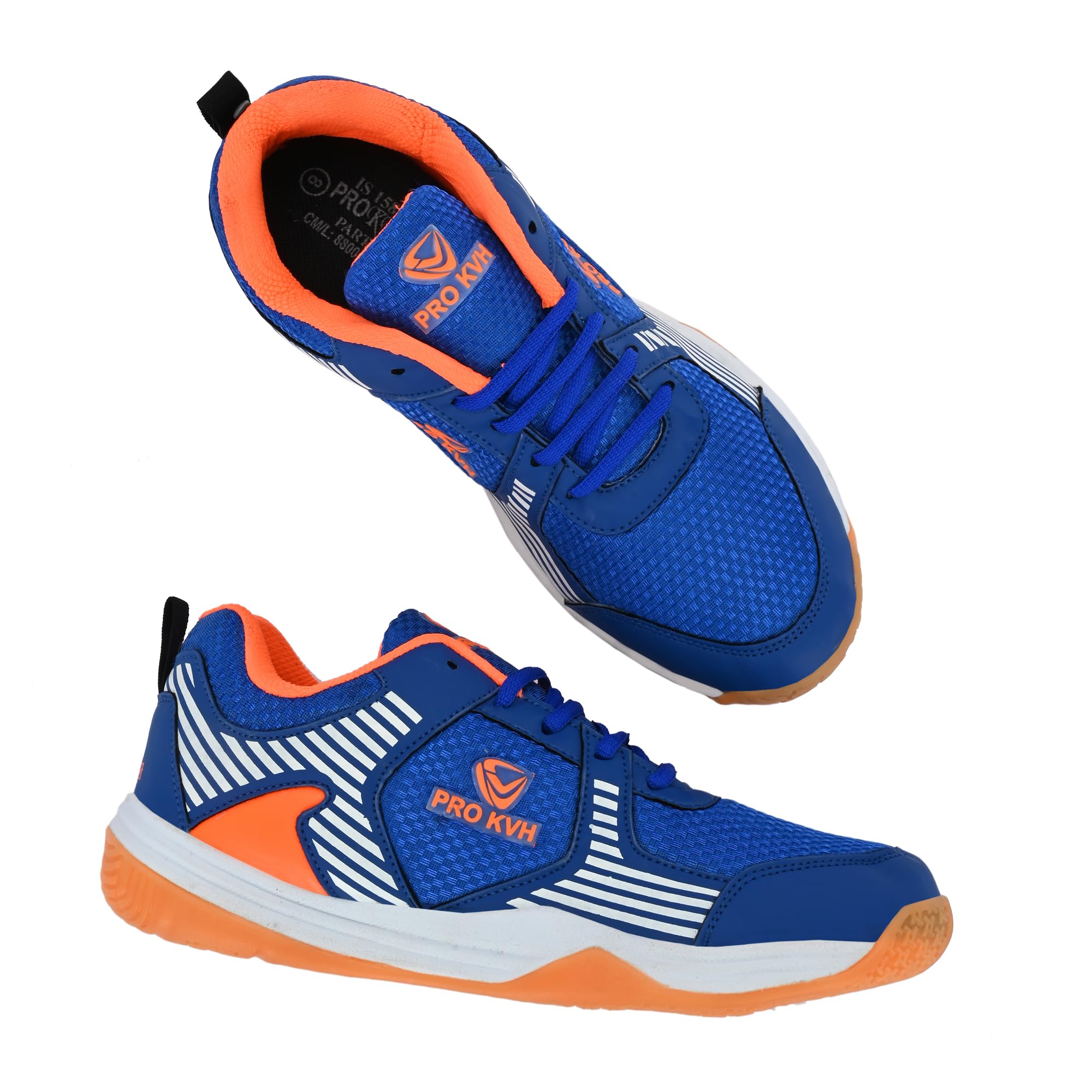 Men’s Badminton Shoes | Non-Marking Rubber Sole | Lightweight Breathable Mesh | Indoor Court Sports Shoes for Badminton, Squash & Table Tenni