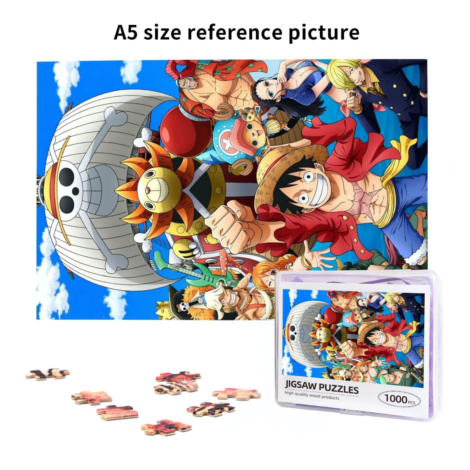 Amazon.co.jp: ワンピース アニメ ジグソーパズル 木製 1000