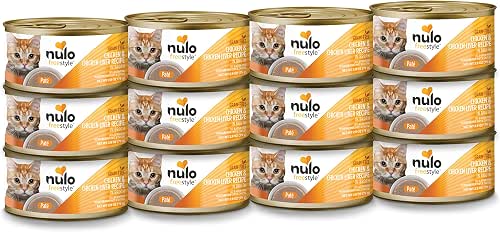 Nulo Freestyle Chicken & Chicken Liver Recipe Pate Wet Canned